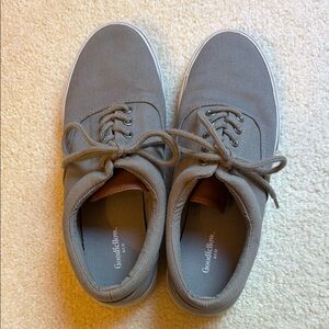 Goodfellow & Co Men's Gray Lace-Up Sneakers Size 8